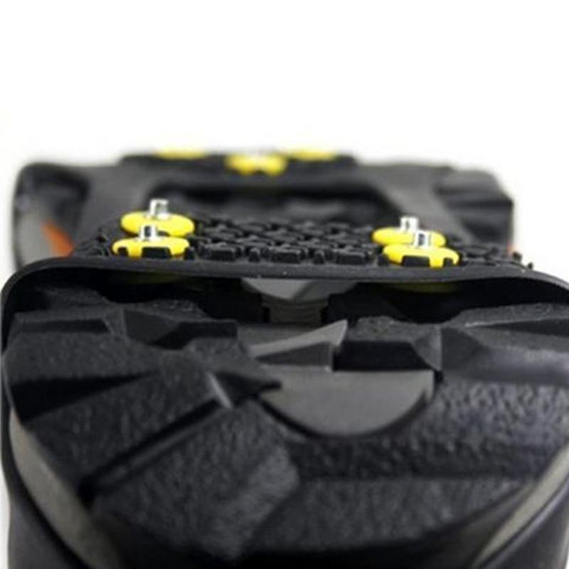 Hot Sale Practical 10 Studs Anti-Skid Snow Ice Climbing Shoe Spikes Grips Cleats Crampons Winter Anti Slip Shoes Cover