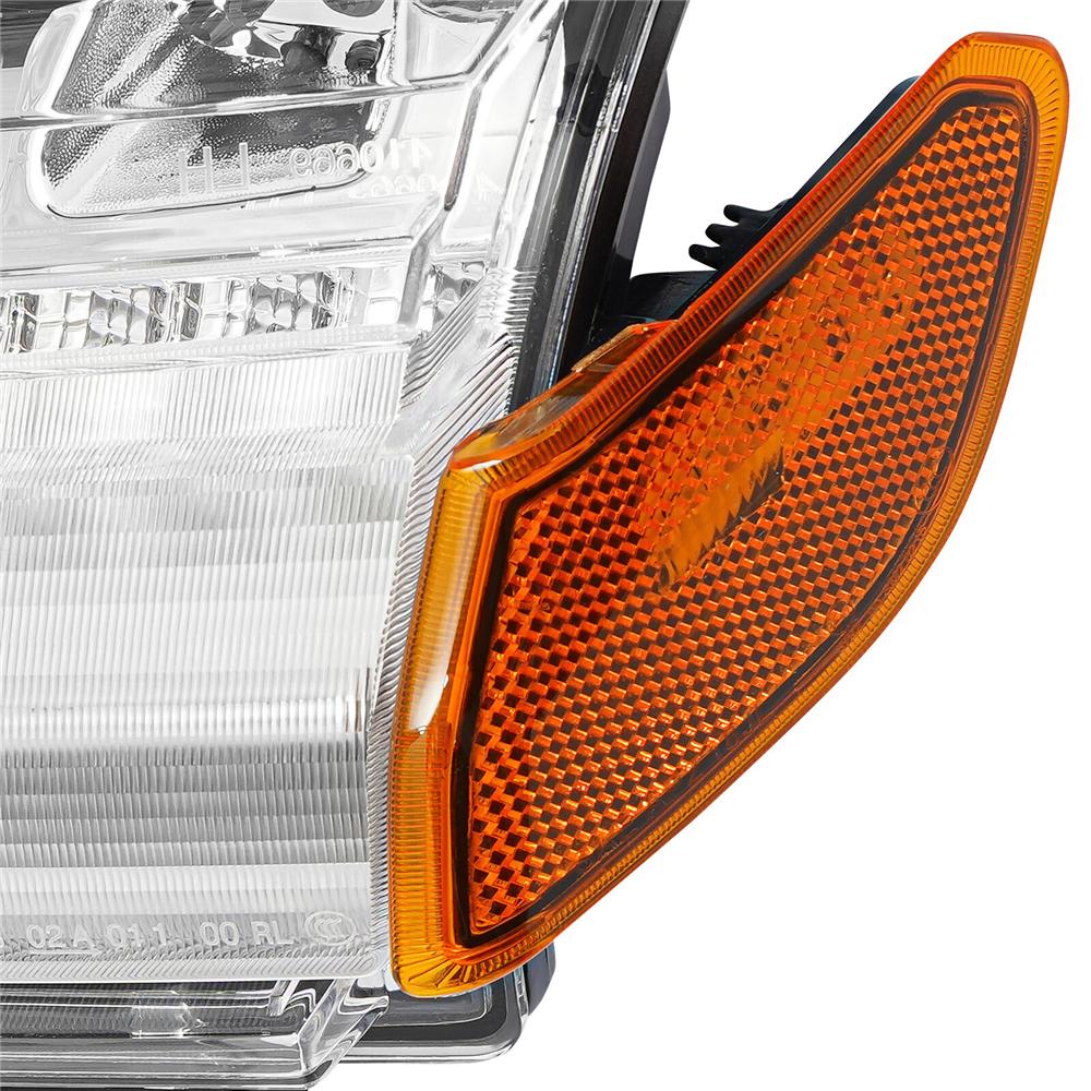 Pair For 18-22 Jeep Wrangler JL LED Daytime Running Lights W/ Turn Signal Light