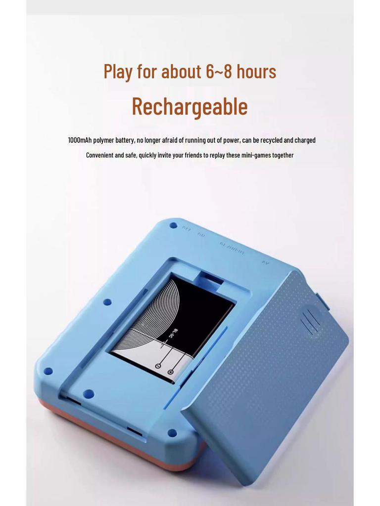 Educational Game Console for Kids - Ideal for Girls and Boys Aged 6-10, Perfect Gift for Elementary Students and Young Trendsetters