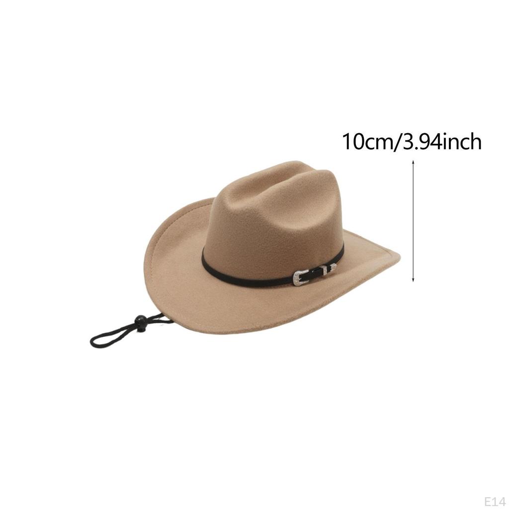 Classic And Trendy Western Cowboy Hat with Adjustable Cord for Shows Carnivals
