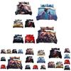 Spiderman Football Pattern Bedding Set 3-piece Bed Set For Students
