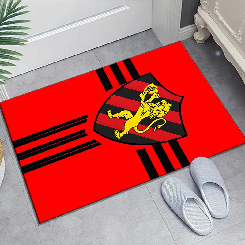 1pc Football Team Design Area Rug - Non-Slip, Soft & Cozy Floor Mat for Living Room, Bedroom, Office - Indoor/Outdoor Decorative Carpet
