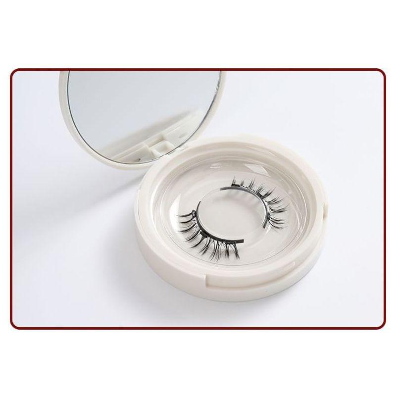 Buttermilk - Volume Crisscross Magnetic False Eyelashes with Applicator Clip