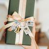 Wedding Bouquet Lace Oval Bridal Charm Bridal Bouquet Charm Angel Wing Photo Bouquet Charm Commemorative Pendant