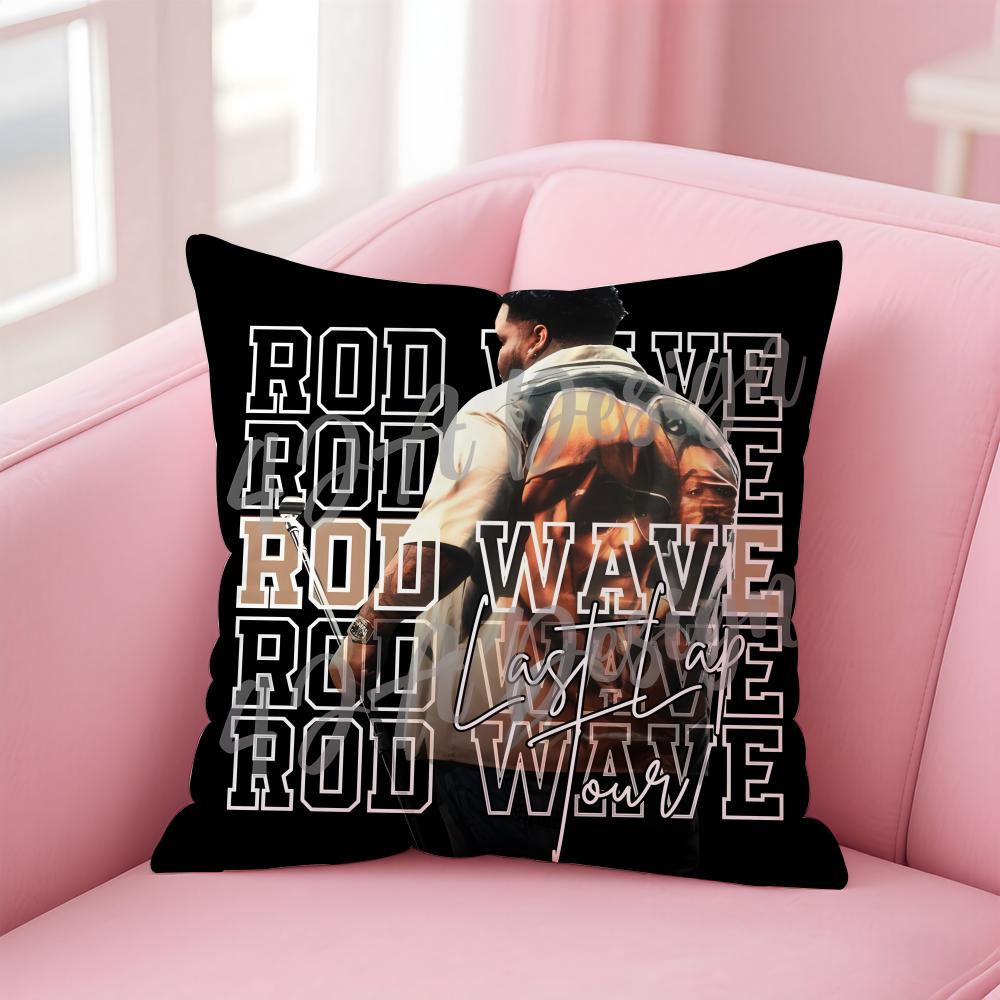 RAP Rod W-Wave Cushion Cover Comfortable Reversible Pillow Cover Ideal for Car Sofa Bedroom & Beyond