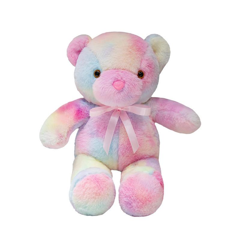Teddy Glowing Colorful Bear Plush Toy Stuffed Animal Doll Decoration Kids Gift