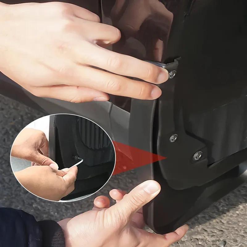 Fender for MG 4 MG4 EV Mulan Hatchback   2024 Mud Flaps Splash Guard Mudguards MudFlaps Styling Car Accessories