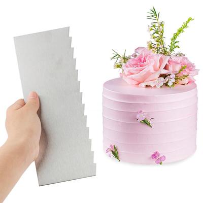 ZISIZ Stainless Steel Baking Scraper Set