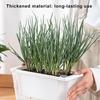 Self-Watering Flower Pots Garden Floral Cultivation Box Small Rectangular For Apartment Balcony Water Plant Pot