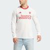 Adidas Manchester United 23/24 Long Sleeve Third Jersey With Letter Print Men Jersey White IP1745