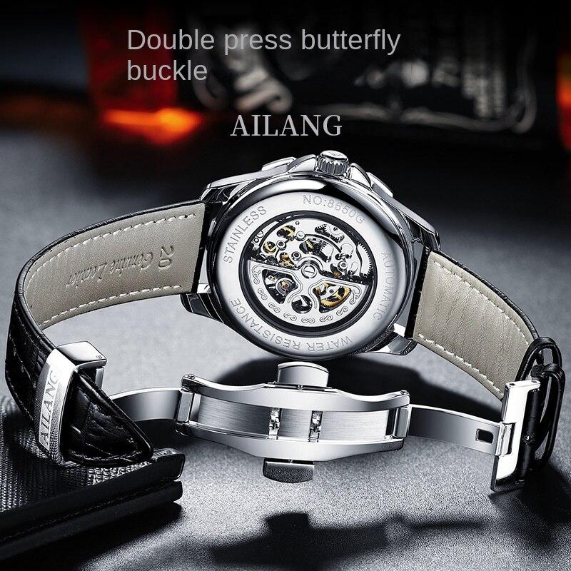 AILANG New Swiss Watches Men's Mechanical Watches Automatic Tourbillon Trend Men's Watches