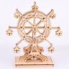 Children's Wooden Custom Puzzle Wooden DIY Music Box Music Box Ferris Wheel 3D Puzzle