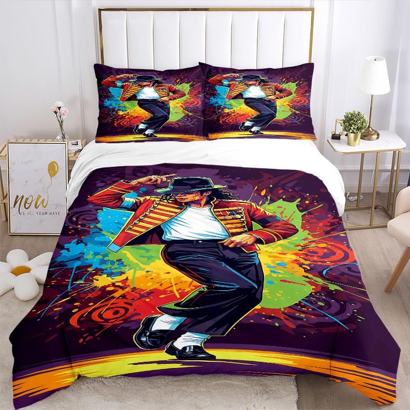 3pcs Jacket Duvet Cover Set, 1 Duvet Cover + 2 Pillowcases (No Insert), High-Definition Print, Home & Dorm Set Yy251208058