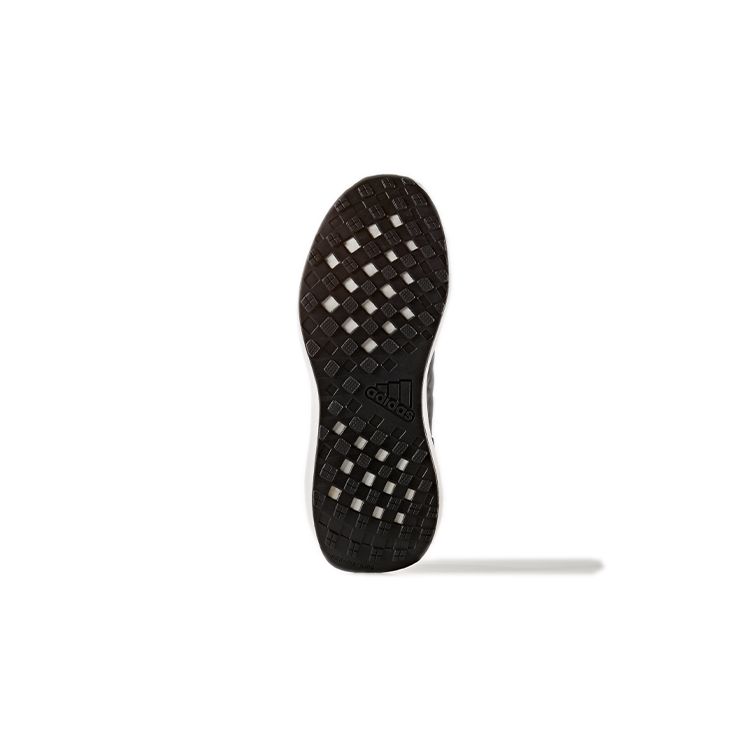 Adidas Rapida Run K Non-Slip Durable Low-Top Running Shoes Kids Sneakers Black White CM7408