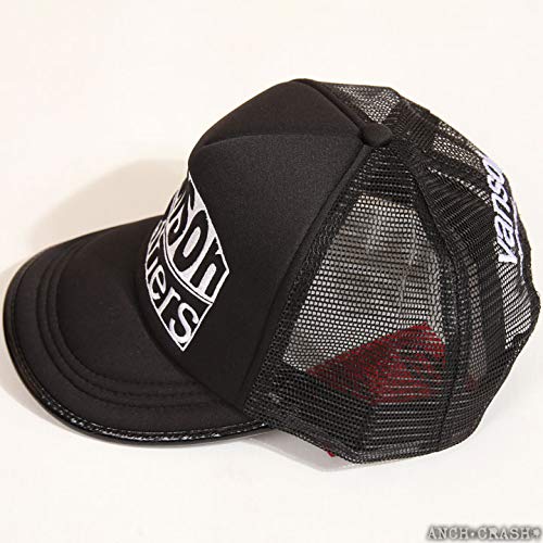 VANSON Vanson Cap with Logo Embroidery, Piping, and Piping Tape, Mesh Cap, Reprint, Johnny's Design, LB-199-02010