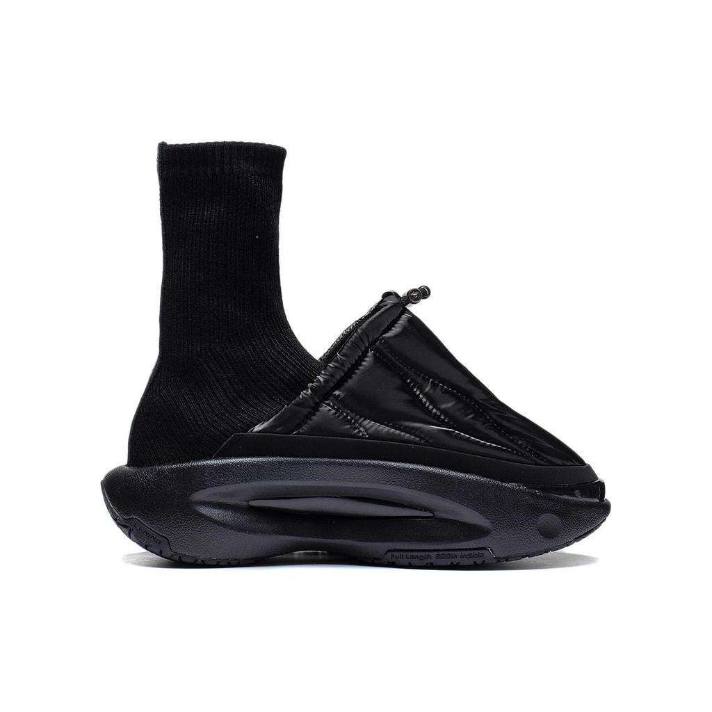 New LiNing YunYou Fluffy High 'Black' Women's AZGS146-6