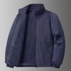 2025 New Oversized Hoodless Stand-up Collar Jacket Outdoor Casual Versatile Loose Workwear Casual Jacket