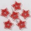 TX13 Pentagram Niche Girl Wind Sweet Design Filling Bead Bracelet Spacer Acrylic Hollow Star Necklace DIY Jewelry Accessorie