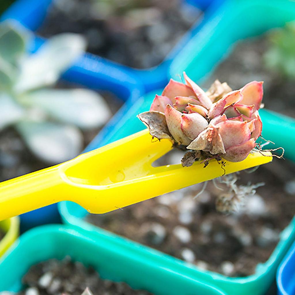 20Sets Small Seed Planter Strong Practicality Small Portable Comfortable to Use Seedling Remover for Vegetable Planting