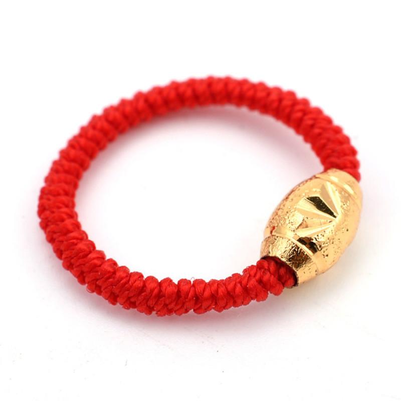 And Unique Charming Couple Ring With Copper Plating And Vietnamese Sand Beads Gold