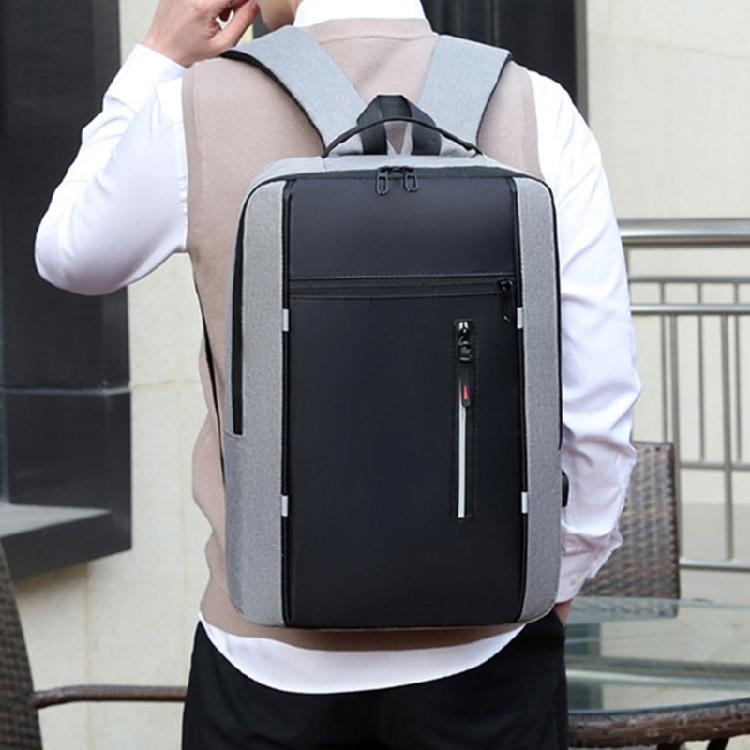 Man Business Backpack Student School Bag Oxford Cloth Backpack Laptop Backpack
