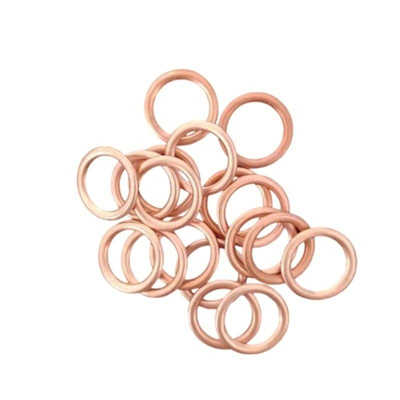 Durable-Oil Drain Plug Gasket Accessories For Oil Pan Drain Gasket Drainage Bolt Pad Car