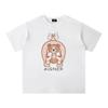 2025 Summer Girls' T-shirt Children's Top Children's Fashionable Casual Clothing Letter Printed Baby Girl Top T-shir