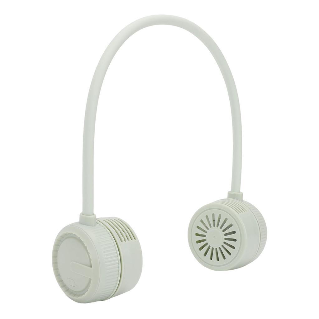 Portable Bladeless Neck Fan 3 Speed   Rechargeable Wearable   Fan for Outdoor   Travel Sports
