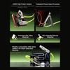 240W Foldable Phone Holder Data Cable Builtin Desk Bracket Multi-Angle Adjustment Fast Charging Data Cable 3-in-1 Data Wire