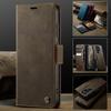 CaseMe Retro Magnetic PU Leather Wallet Phone Case For Samsung Galaxy S26/S26 Plus/S26 Ultra Shockproof Card Holder Pocket Cover
