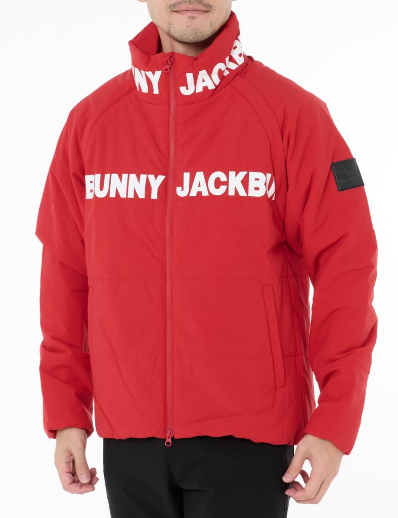 Full Zip Blouson Golf Outerwear 6 [Jack Bunny] Men's (Stretchy) / / 262-4220101 100_Red [LL]