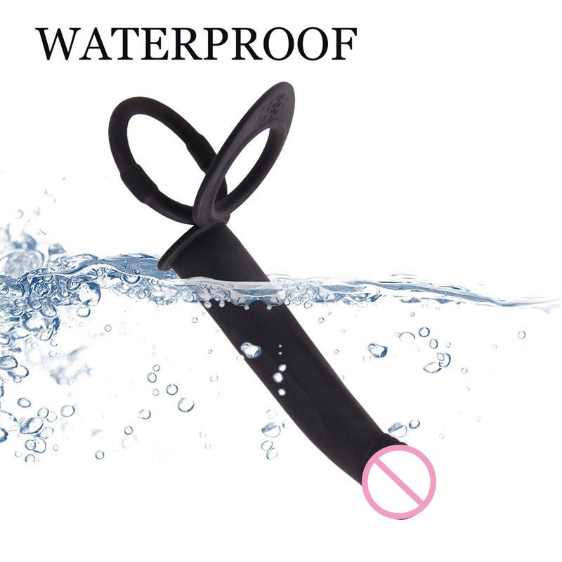 Double Penetration Anal Bead Penis Dildos Vibrators Sex Toys For Women  Vagina Clitoris Stimulator Massager Erotic Sex Shop