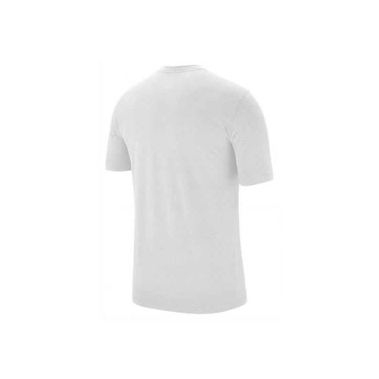 Air Jordan Casual Sports Training Short Sleeve T-Shirt Men Tops White AQ3761-100