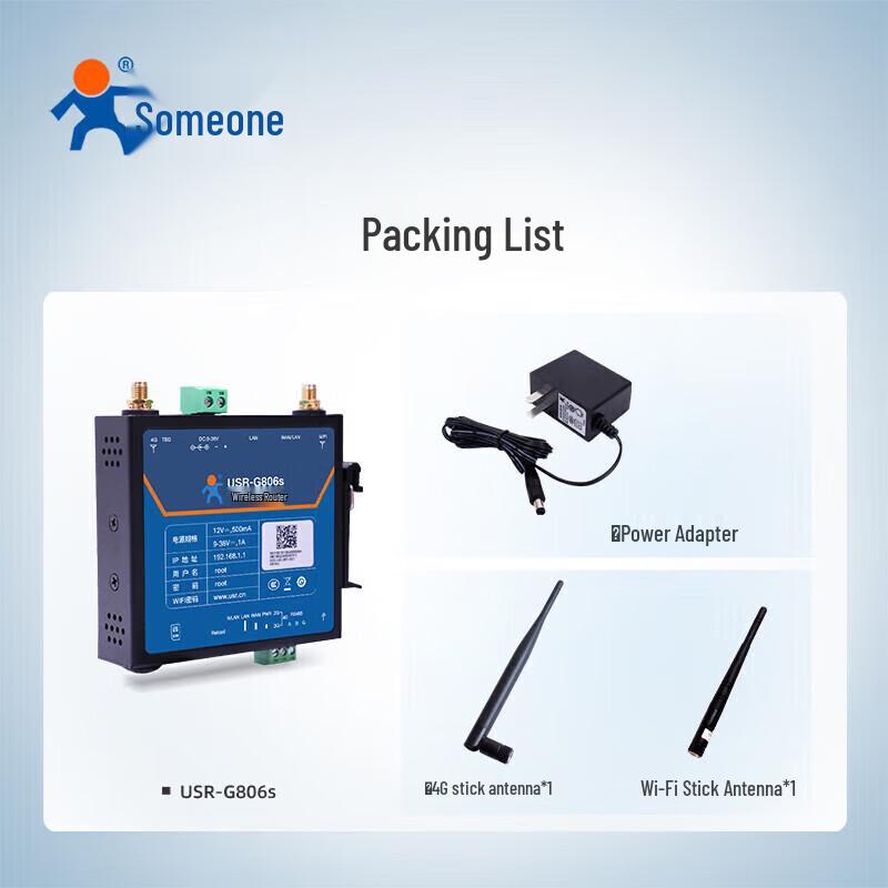 Router Industriale 4G LTE Serie USR-G806