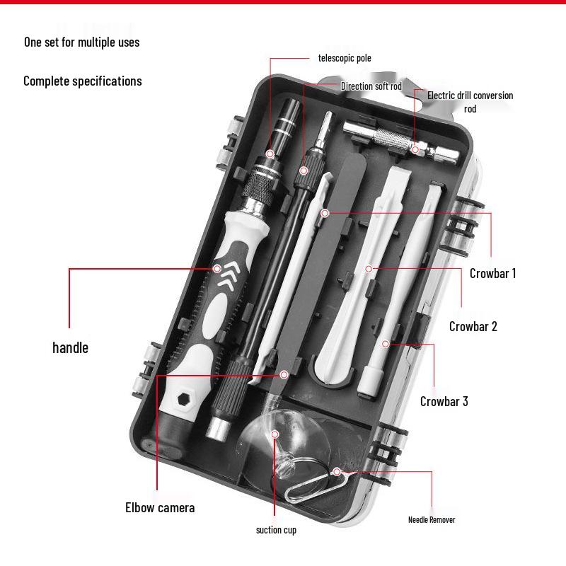 115-in-1 Multi-Tool Screwdriver Set for Electronics Repair