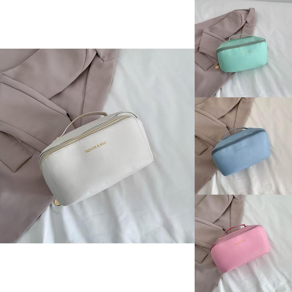 Trendy Pu Material Summer Handbag For Women Spacious Versatile Commuter Makeup Bag