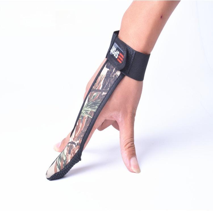 1Pc Anti-cut Single Finger Fishing Glove, Non-slip Casting Glove for Outdoor Fishing