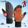 Tralow Waterproof Winter Gloves -10℉ Warm Windproof All Fingers Touch Screen For Men Skiing Cycling Hiking Outdoor Work