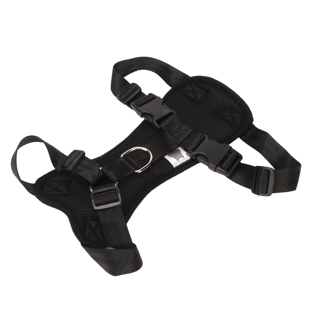 Dog Car Harness Seatbelt Set Breathable Mesh Adjustable Dog Safety Vest Harness with Seatbelt for Car