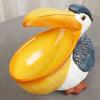 A Realistic Pelican Desktop Storage Ornament,Creative Storage Ornament,Key Watch Snack Candy Storage Box,Suitable For Living Room Decoration Ornaments