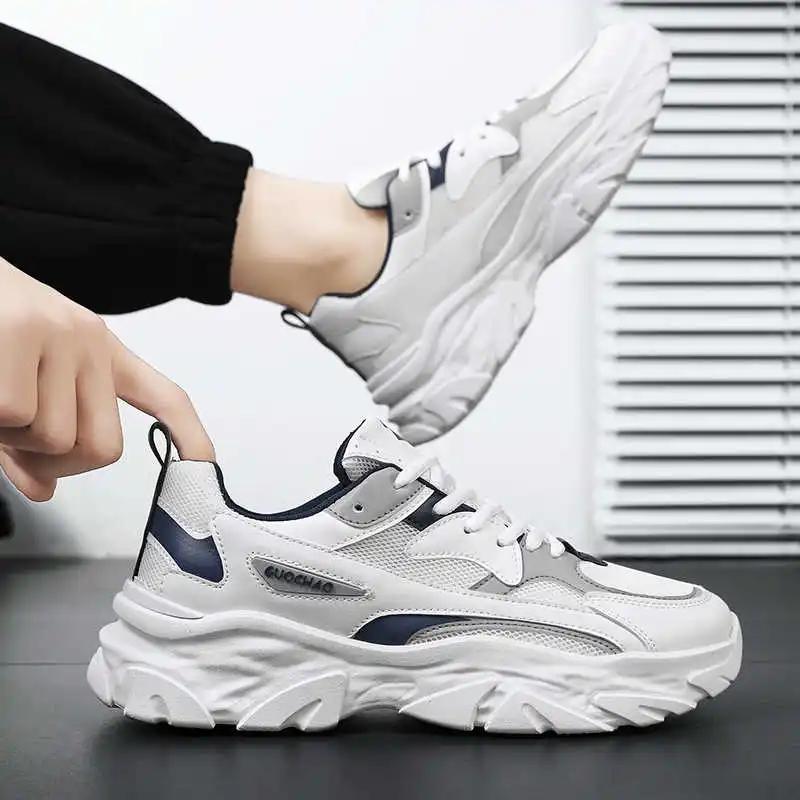Fashion Increase Height Slip Resistant Ergonomic Sneakers Woman Running Shoes Basketball Tennis For Sports Comfortable Models