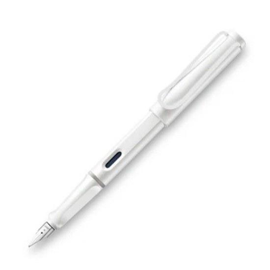 Lamy Japan Limited Safari Fountain Pen Fine (F) White Clip L19WTW-F