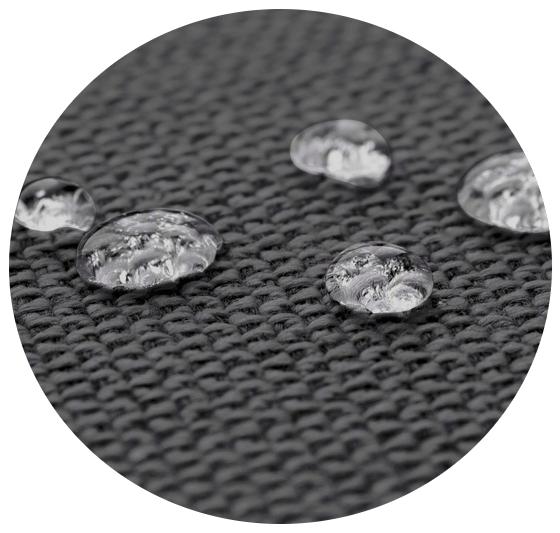 Garden Cushion 190x40 Cm for Sofa, Bench, Waterproof, Black