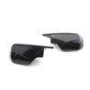 For BMW 3 Series For E46 For Sedan 1998-2005 2PCS Carbon Fiber Wing Style Car Side Mirror Cover Replacement Pair