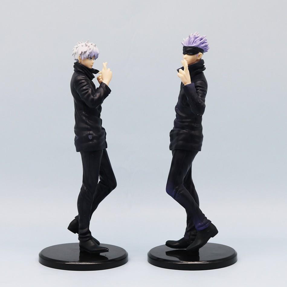 Wholesale with Box 21cm Anime Jujutsu Kaisen Satoru Gojo Figure Model Toy Gift Collection Itadori Yuji Pvc Action Figure