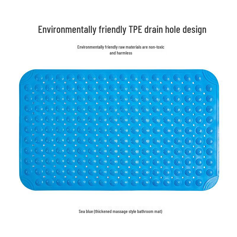 Bathroom Anti-Slip Shower and Toilet Mat 