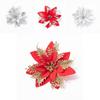 Create A Perfectly Festive Atmosphere With Artificial Glitter Flower Xmas Decor