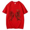 Summer New Cotton Short Sleeve T-Shirt Gothic Casual Fashion Couple Tops For Men Women