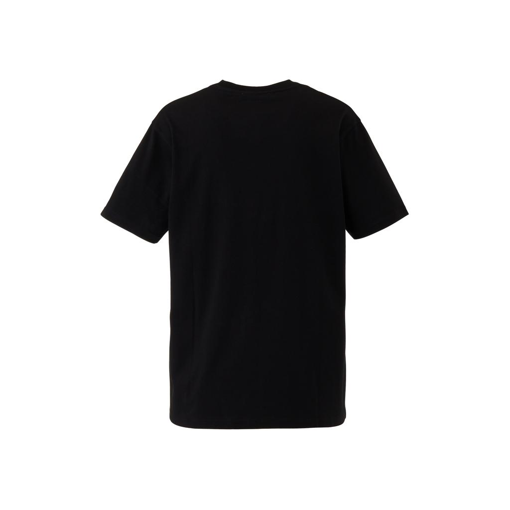 ONITSUKA TIGER Logo T-Shirt Buchdruck Kurzarm T-Shirt Unisex Oberteile Schwarz Gold 2183B456-001