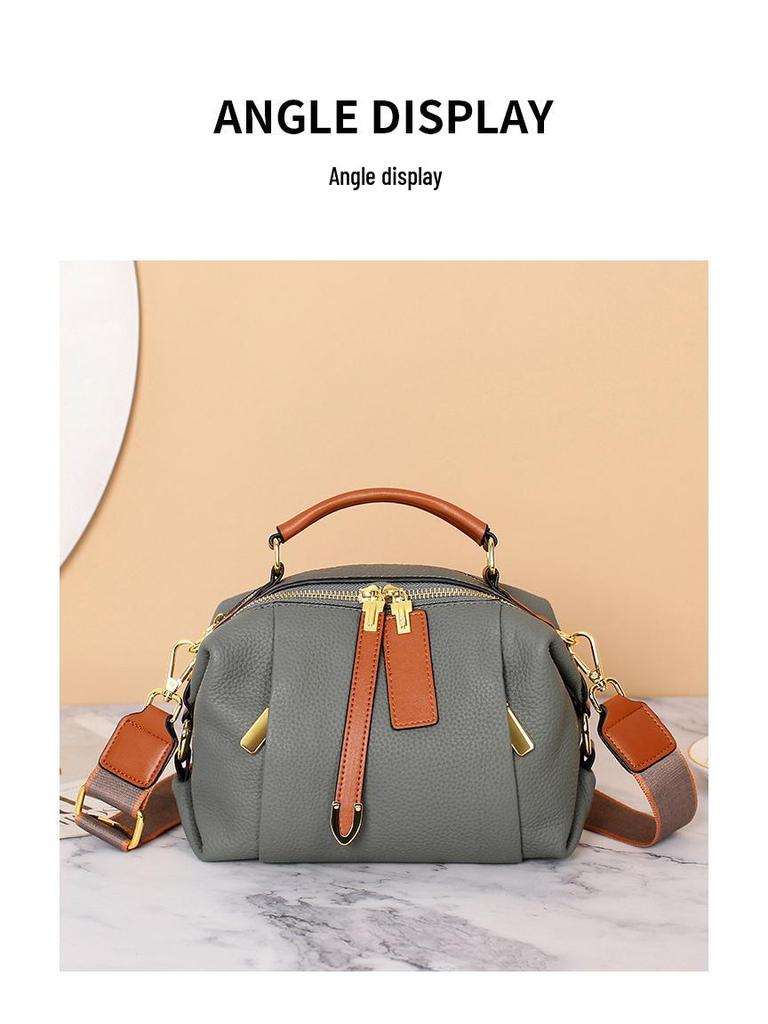 2023 Women's Genuine Soft Leather Crossbody Bag - Fashionable Single Shoulder Handbag